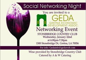 Social Networking Night 01-22-2020